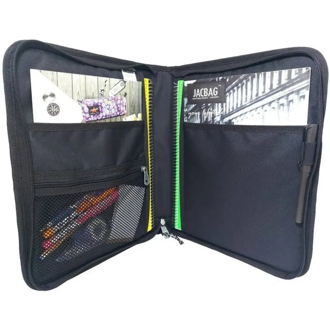 Jacbag OrganiZip-Fermuarlı Dosya Çanta A4
