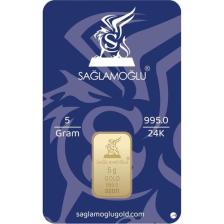 Sağlamoğlu 5 gr 24 Ayar Sağlamoğlu Gram Altın