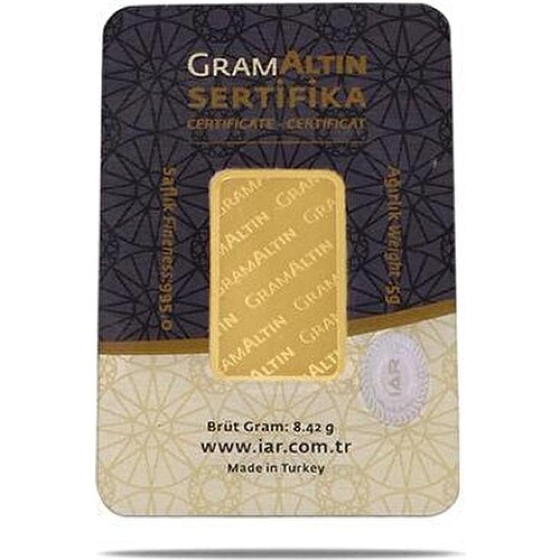 5 gr 24 Ayar Gram Altın