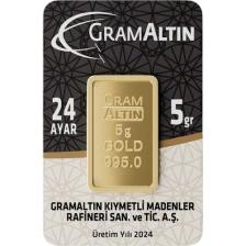 ChipGold 5 Gram 24 Ayar Saf Altın - Yatırım ve Takı İçin Değerli Metal
