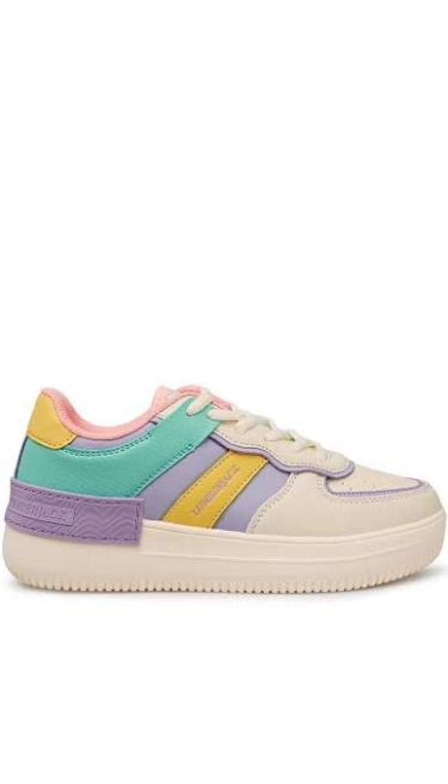 Lumberjack Bej Lila Kadın Sneaker Freya Wmn 2fx
