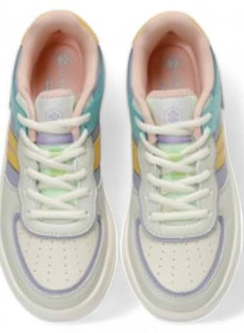 Lumberjack Bej Lila Kadın Sneaker Freya Wmn 2fx