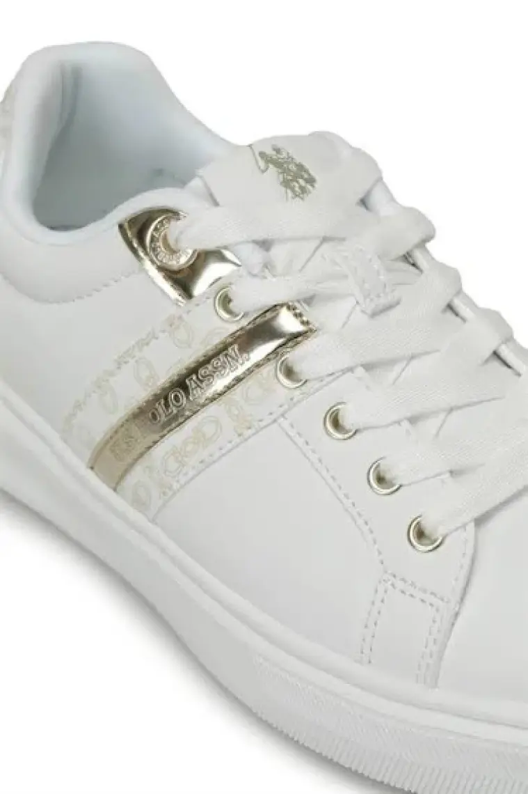U.S. Polo Assn. Lesli WMN 4FX Beyaz Kadın Spor Ayakkabı