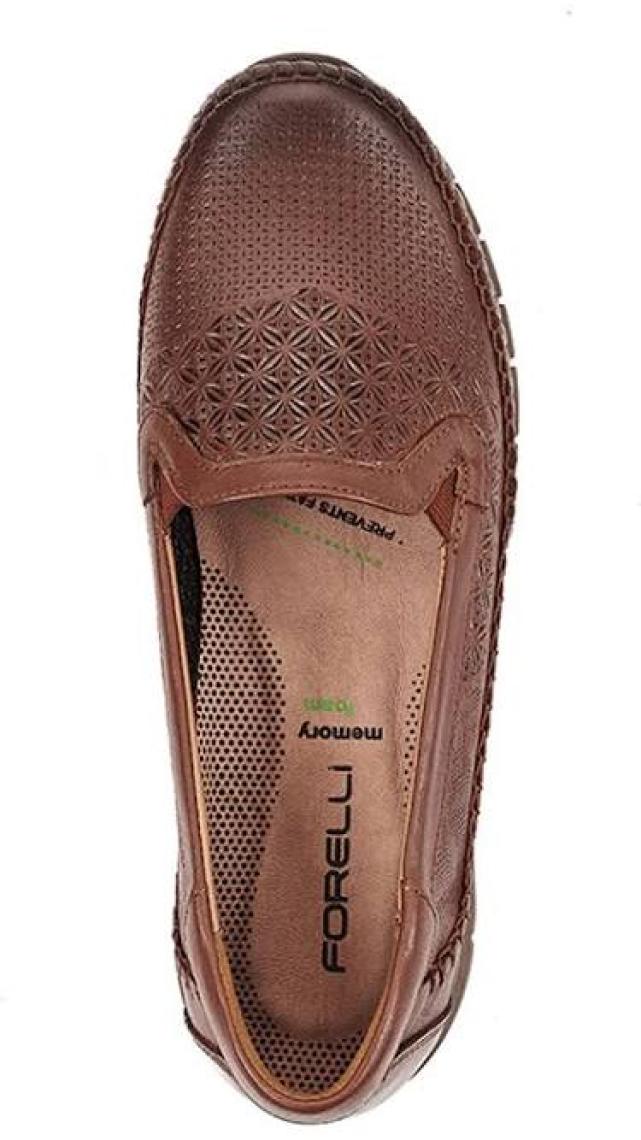 Forelli 29413 Kadın Deri Taba Anatomik Ayakkabı