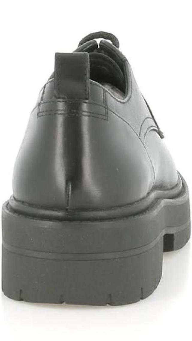 Geox Kadın Siyah Spherica Ec7  Bağcıklı Deri Maskülen Ayakkabı D36VDH00043C9999