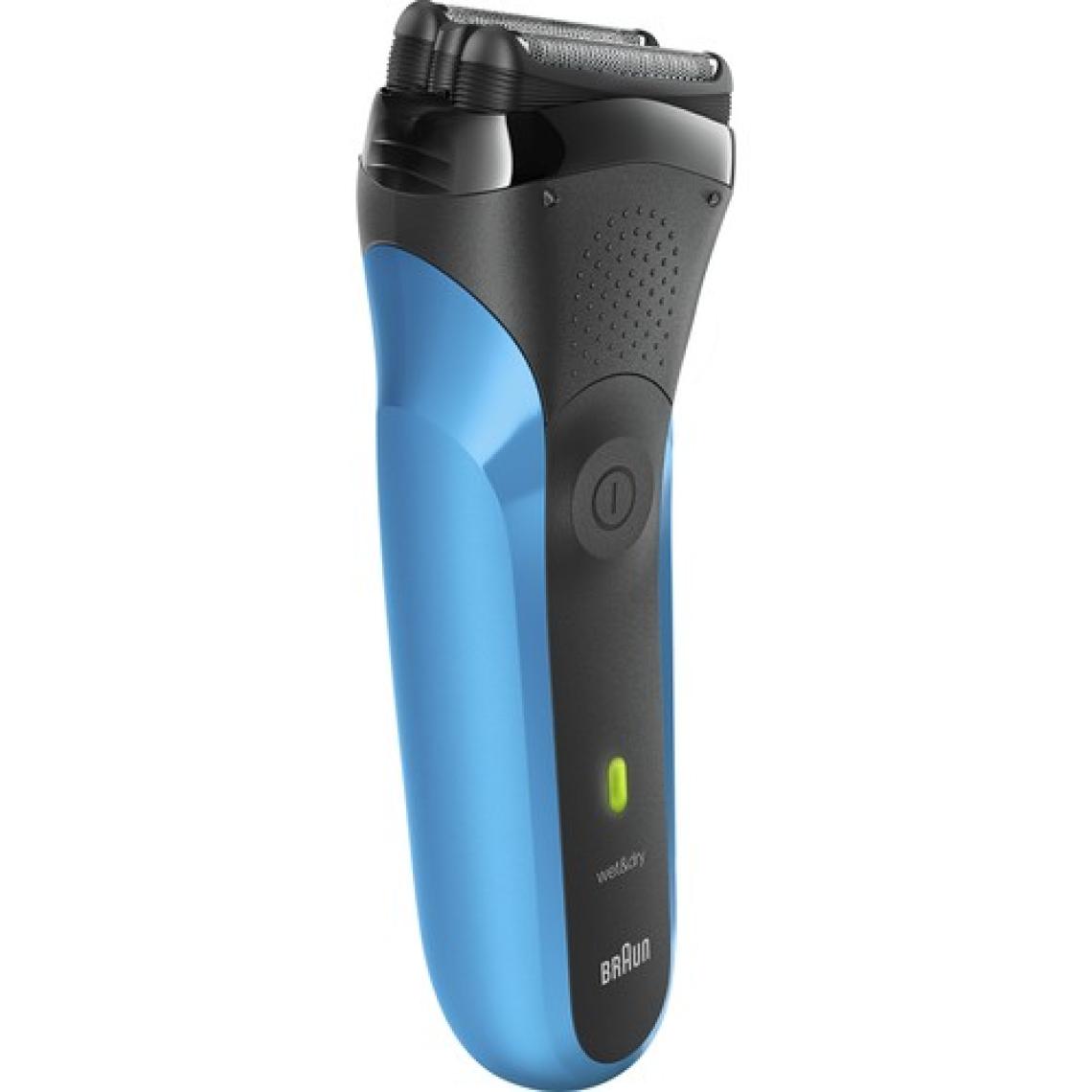 Braun Series 3 310s Şarj Edilebilir Islak Ve Kuru Elektrikli Tıraş Makinesi, Mavi