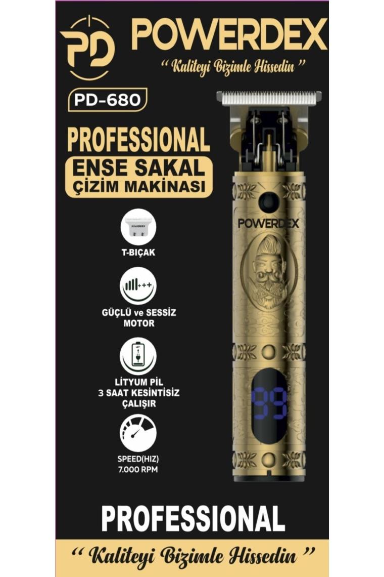 Pd-680 Sakal Ve Ense Çizim Makinesi