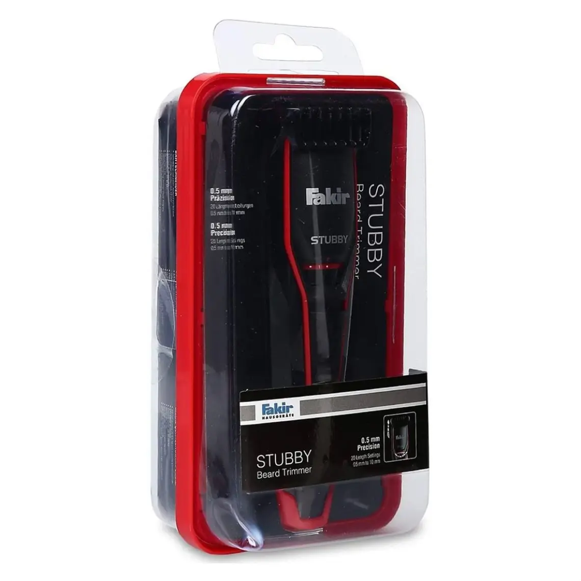 Fakir Stubby Red-Black Sakal Şekillendirme Cihazı