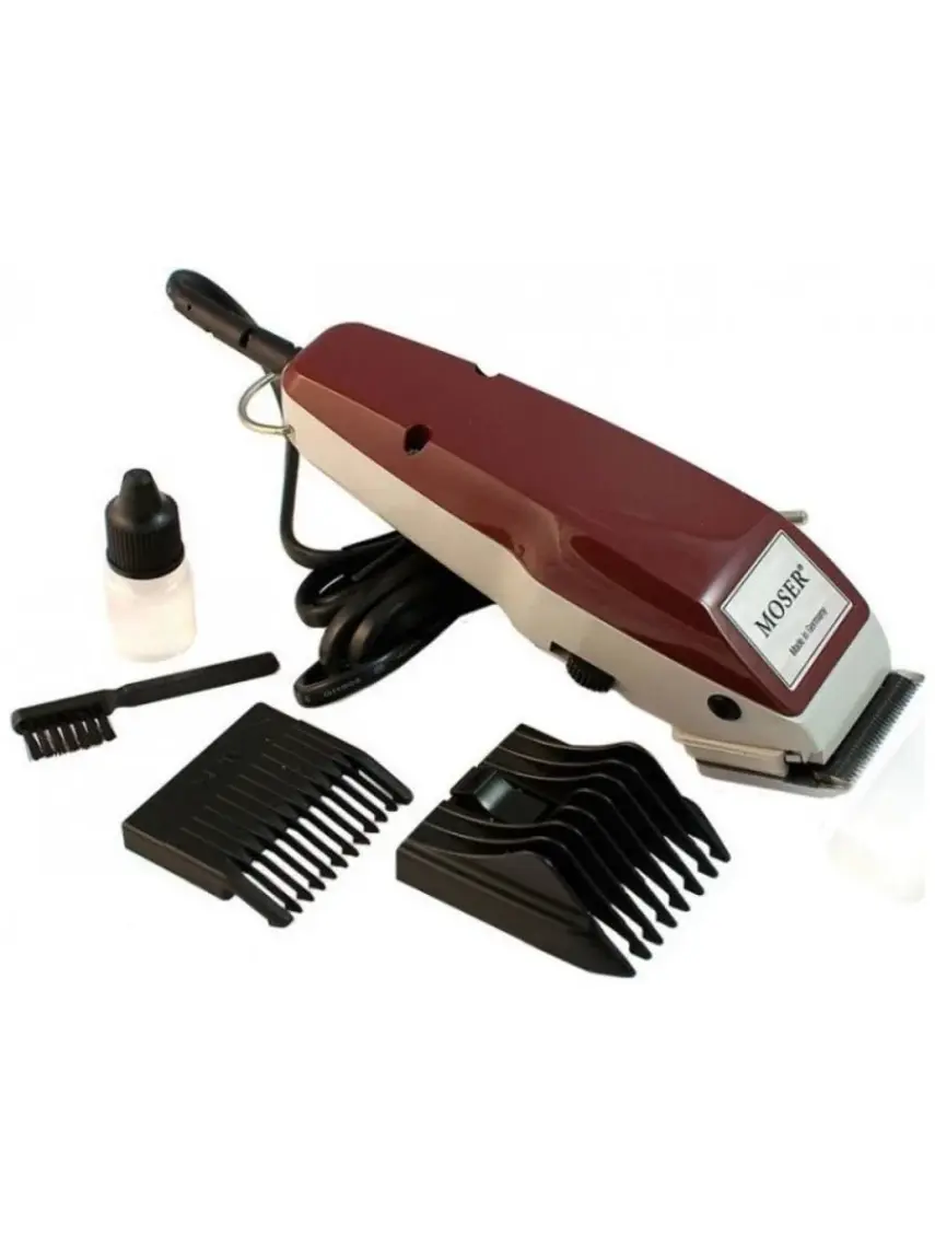 Moser 1400-0050 Tıraş Makinesi + 4 Tarak Moser 1400-0050 Tıraş Makinesi