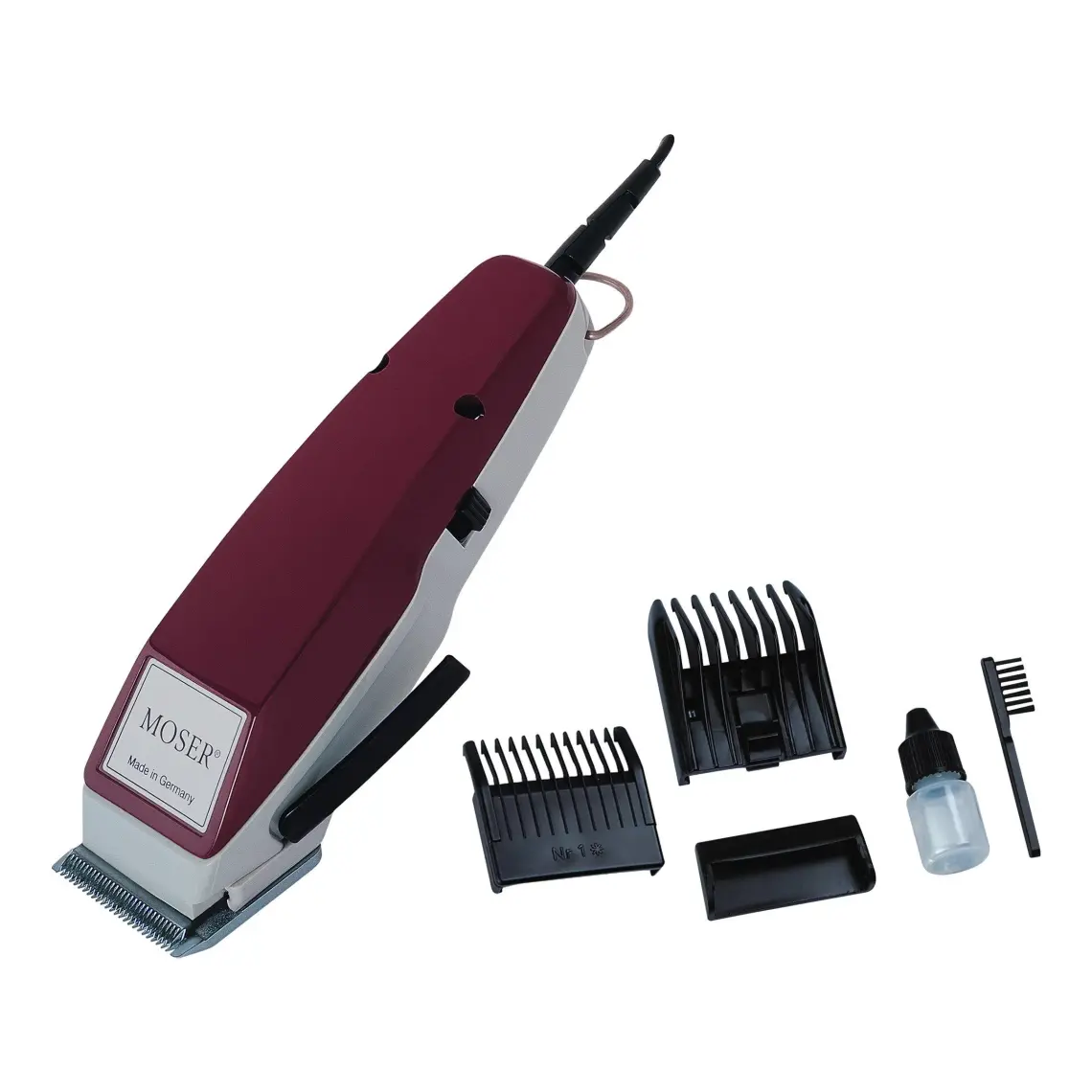 Moser 1400-0050 Tıraş Makinesi + 4 Tarak Moser 1400-0050 Tıraş Makinesi