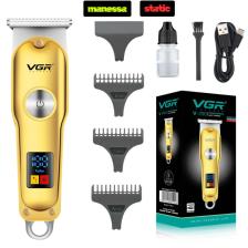 Mbois Vgr V-290 Saç Kesme Elektrikli Tıraş Makinesi LED Akıllı Ekran Taşınabilir Saç Kesme
