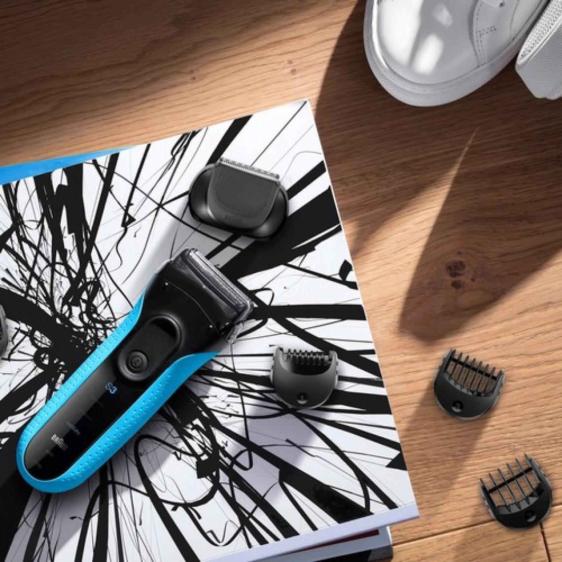 Braun Series 3 3010BT 3’Ü 1 Arada, Sakal Şekilendirici ve Tıraş Makinesi Islak & Kuru Tıraş/Tıraş Makinesi
