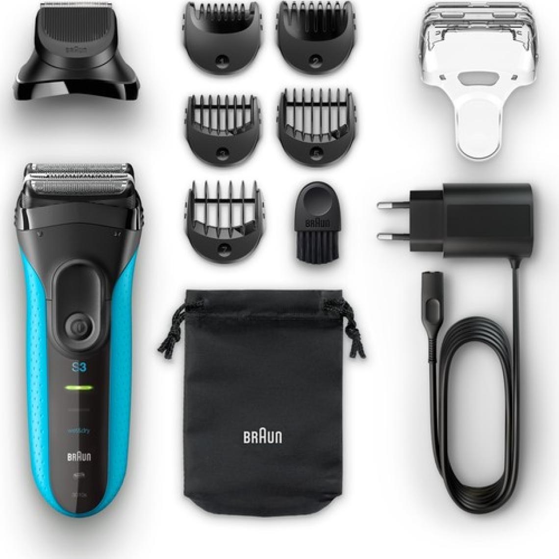Braun Series 3 3010BT 3’Ü 1 Arada, Sakal Şekilendirici ve Tıraş Makinesi Islak & Kuru Tıraş/Tıraş Makinesi