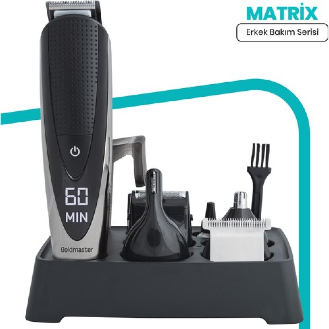 Goldmaster Matrix GM-8101 Erkek Bakım Seti