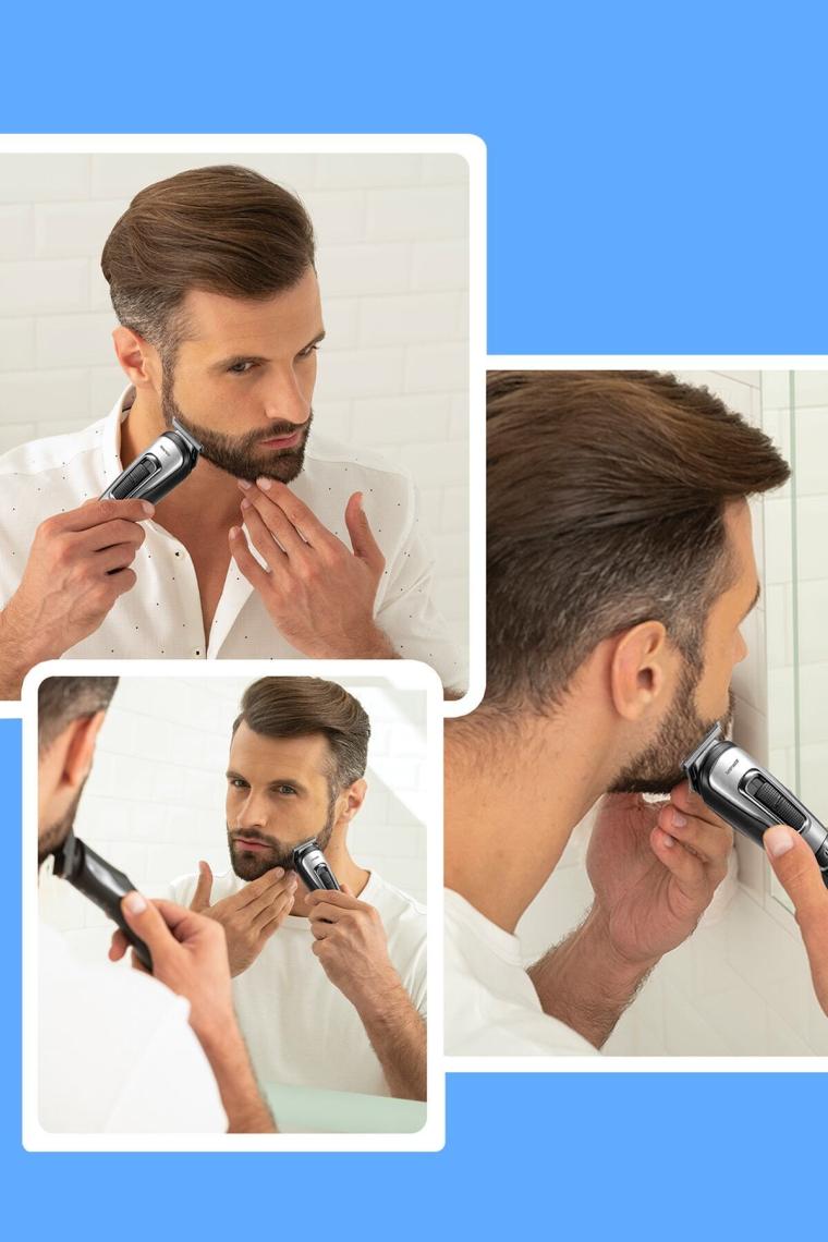 Look Kablolu Kablosuz 10 In 1 Full Standlı Erkek Bakım Seti