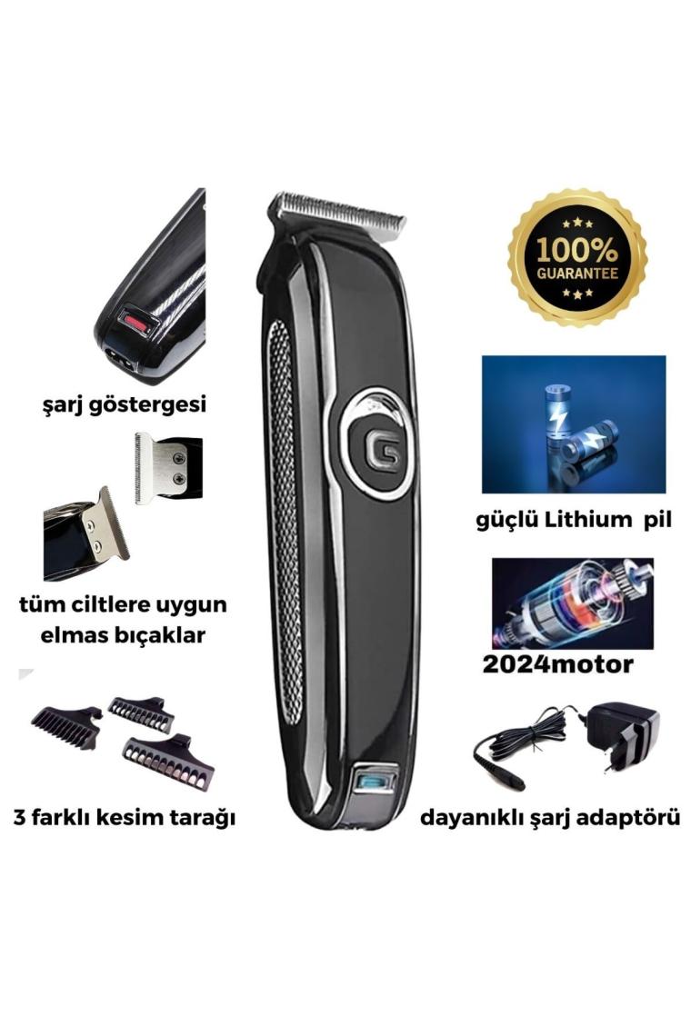 Profesyonel Şarjlı Saç Sakal Tıraş Makinesi Rf-605