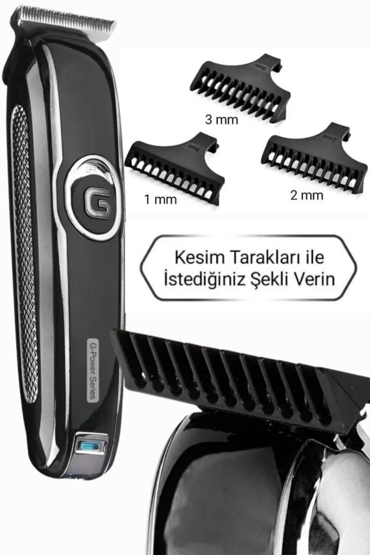 Profesyonel Şarjlı Saç Sakal Tıraş Makinesi Rf-605