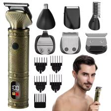 YP-0609 Exculisive 7in1 Şarjlı Sıfır Saç Sakal Ense Tıraş Makinesi Vücut Kadın Erkek Lazer Öncesi
