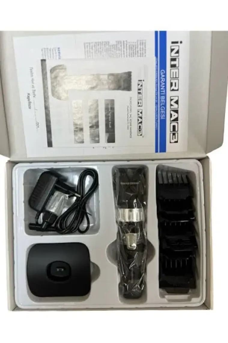 Inter Mac3 TC-5000 Tıraş Makinesi Saç Sakal Düzeltme & Kesim
