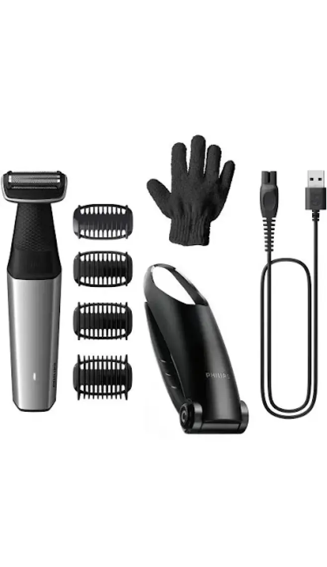 Philips Vücut Bakım 5000 Serisi Duşa Uygun & Hassas Bölge ve Vücut Tıraş Makinesi - BG5021/16
