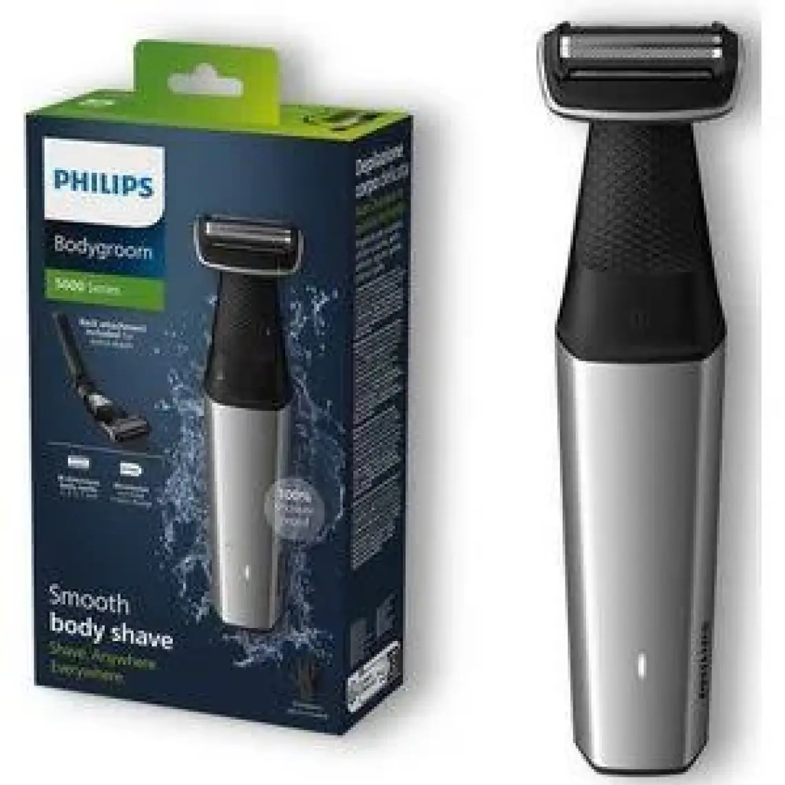 Philips Vücut Bakım 5000 Serisi Duşa Uygun & Hassas Bölge ve Vücut Tıraş Makinesi - BG5021/16