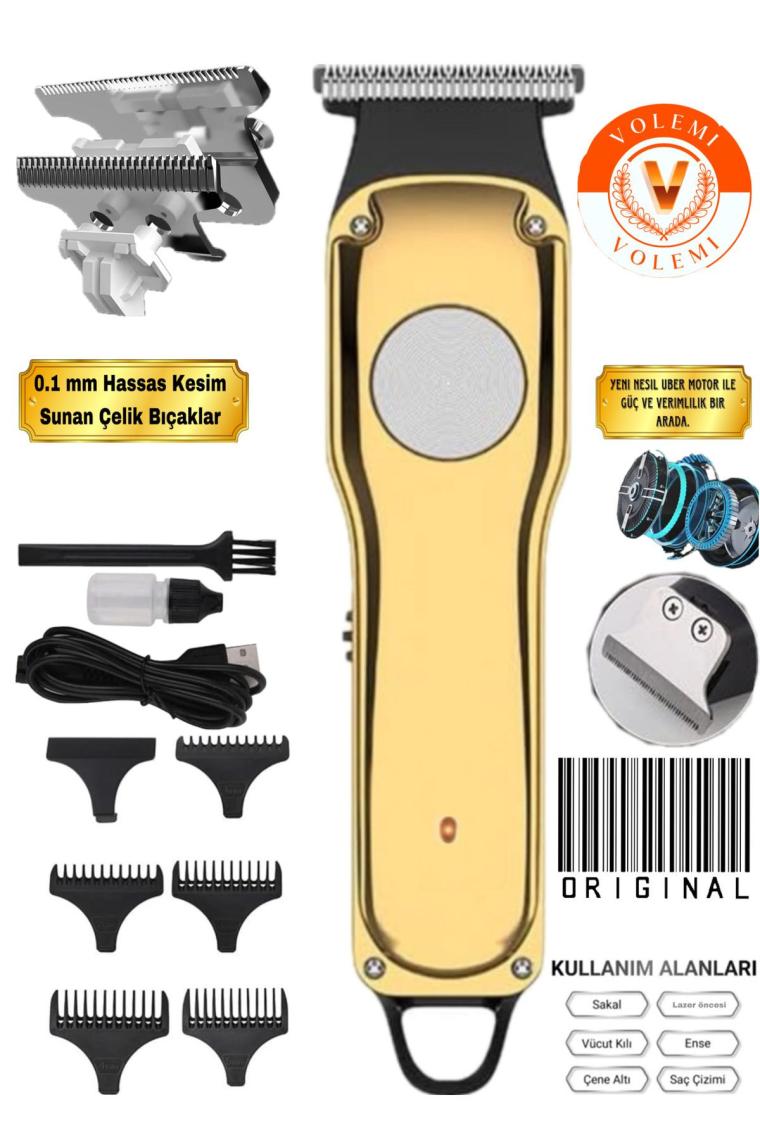 Volemi 0086 Sakal Ense Lazer Öncesi Tüm Vücut Tüy Kısaltma Tıraş Makinesi
