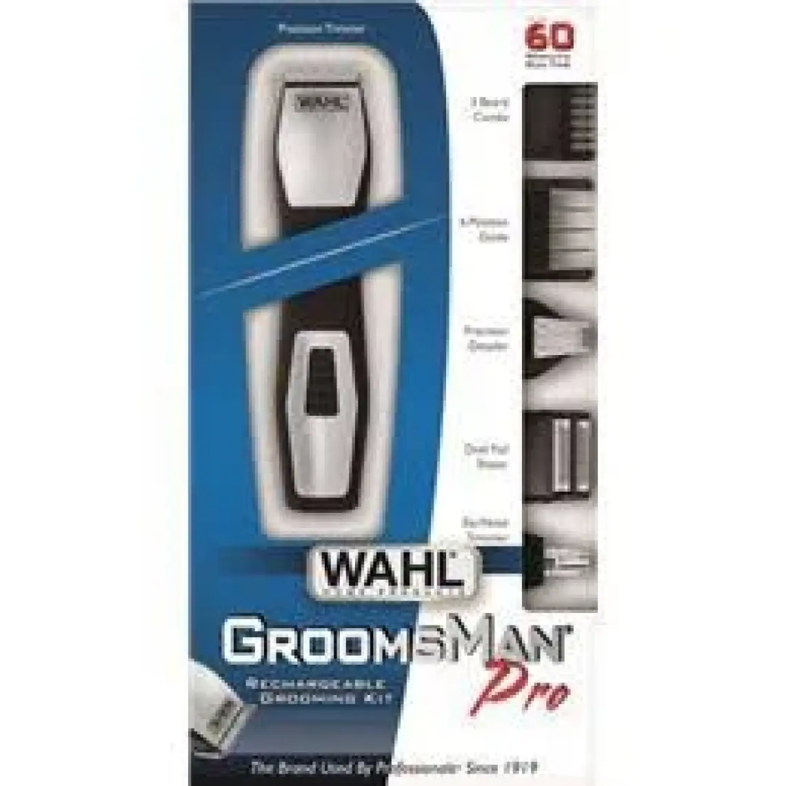 Moser Wahl Groomsman Pro Şarjlı Saç & Sakal & Bıyık Düzeltme ve Şekil Verme Makinesi 4015110007517