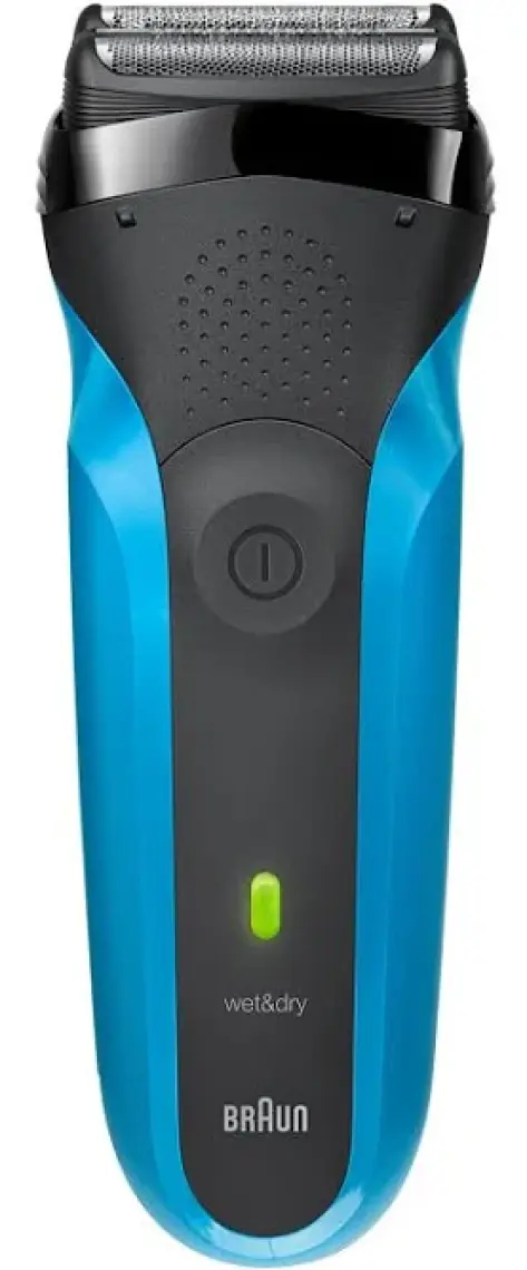 Braun Series 3 310s Şarj Edilebilir Islak Ve Kuru Elektrikli Tıraş Makinesi, Mavi