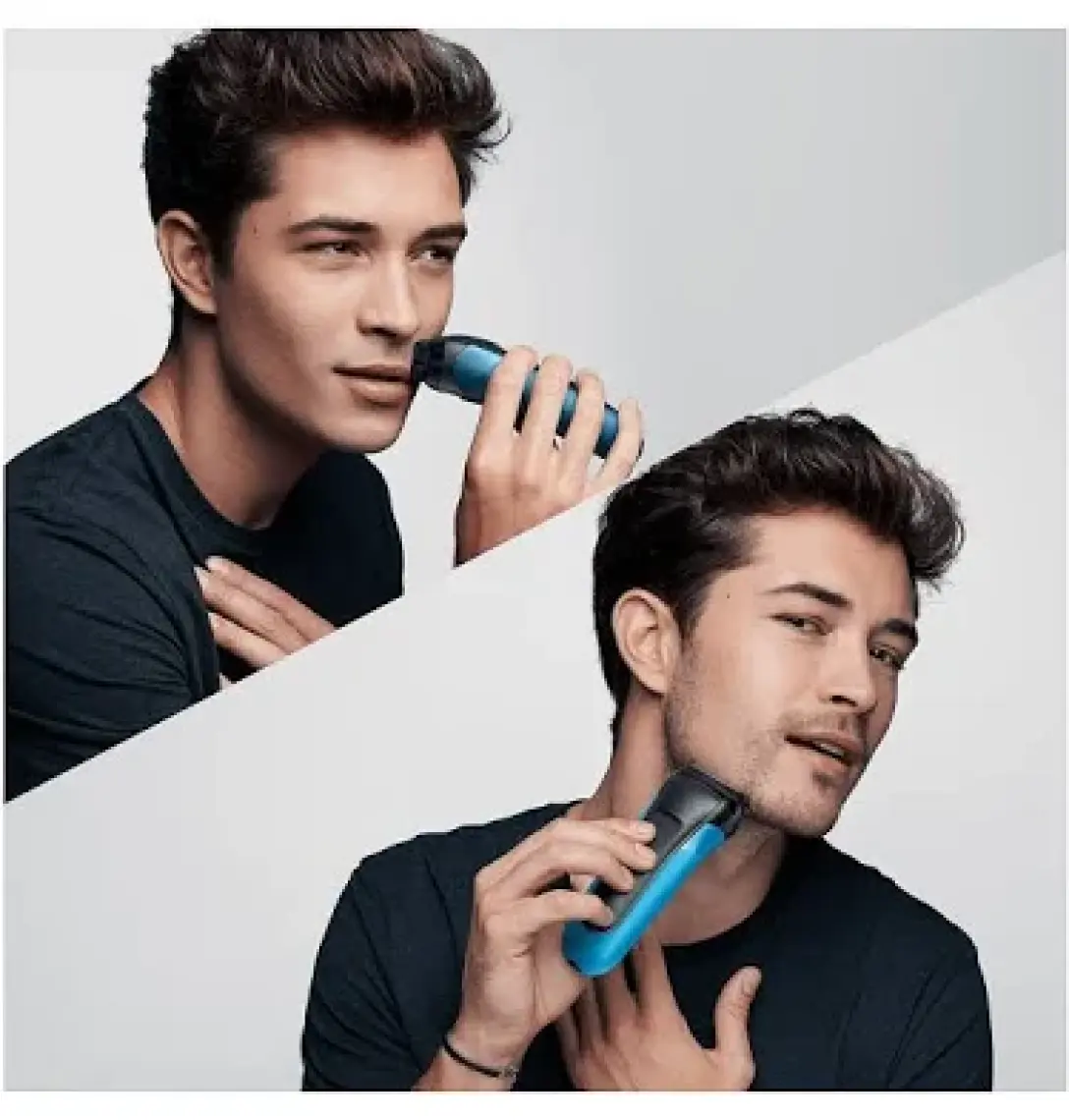 Braun Series 3 310s Şarj Edilebilir Islak Ve Kuru Elektrikli Tıraş Makinesi, Mavi