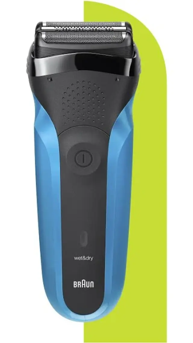 Braun Series 3 310s Şarj Edilebilir Islak Ve Kuru Elektrikli Tıraş Makinesi, Mavi