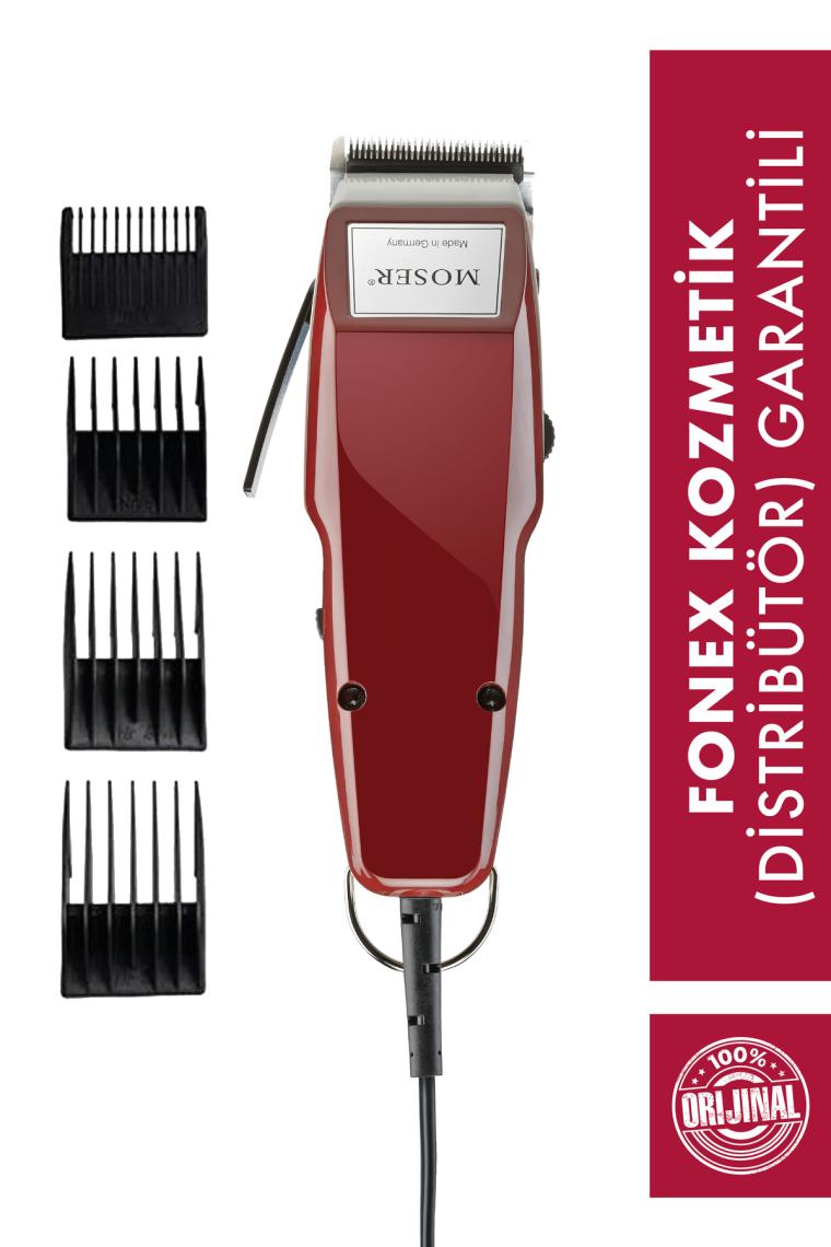 Moser 1400-0278 Kırmızı Profesyonel Saç Kesme Makinesi