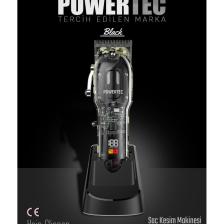 Powertec Tr 8700 Tıraş Makinesi (Kırmızı)
