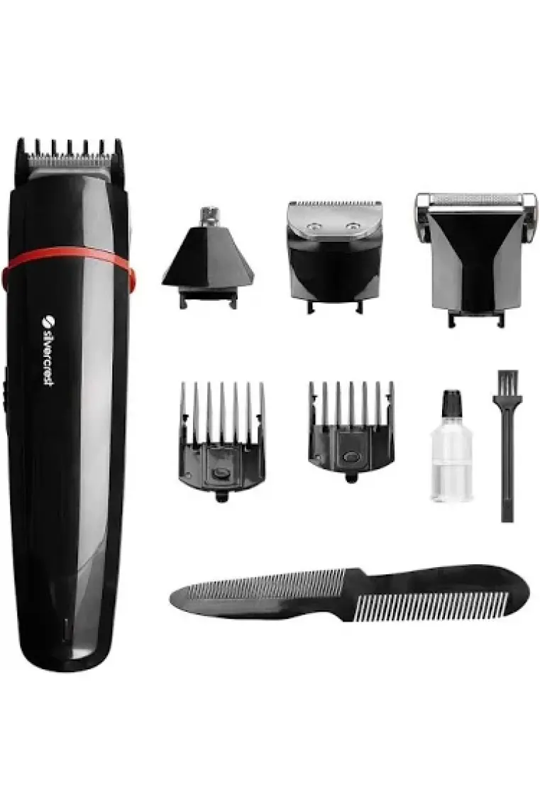 Silver Crest SC-200U Siyah 7si Bir Arada Erkek Bakım Seti Süper Hızlı Şarjlı Saçsakal Tıraş Makinası