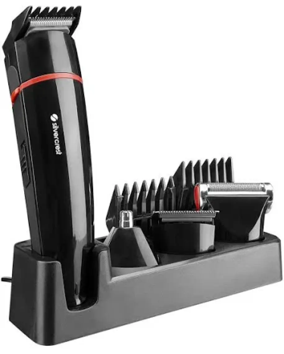 Silver Crest SC-200U Siyah 7si Bir Arada Erkek Bakım Seti Süper Hızlı Şarjlı Saçsakal Tıraş Makinası