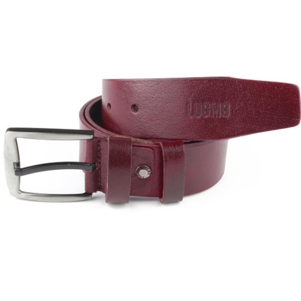 Lugmo Deri Erkek Kemer Bordo 4,5 cm Lugmo