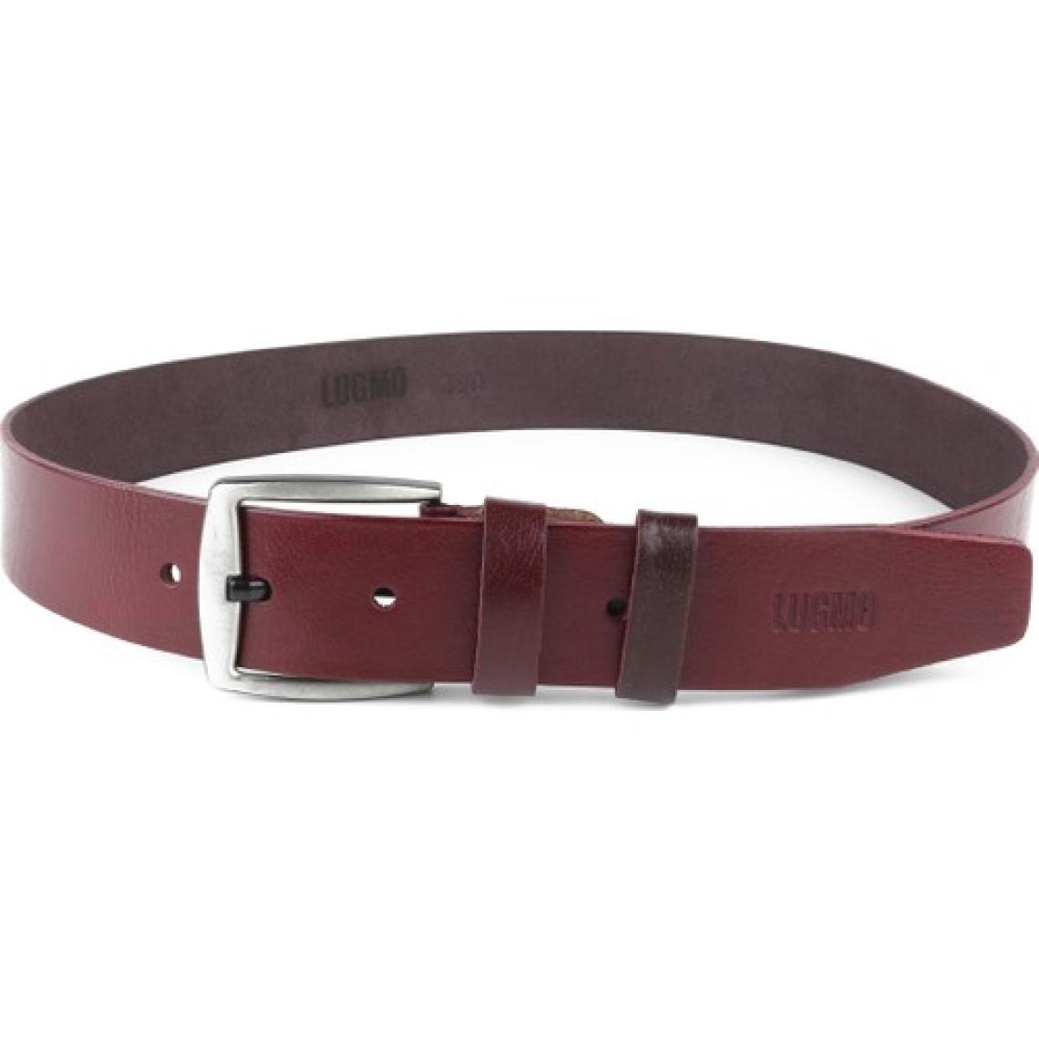 Lugmo Deri Erkek Kemer Bordo 4,5 cm Lugmo