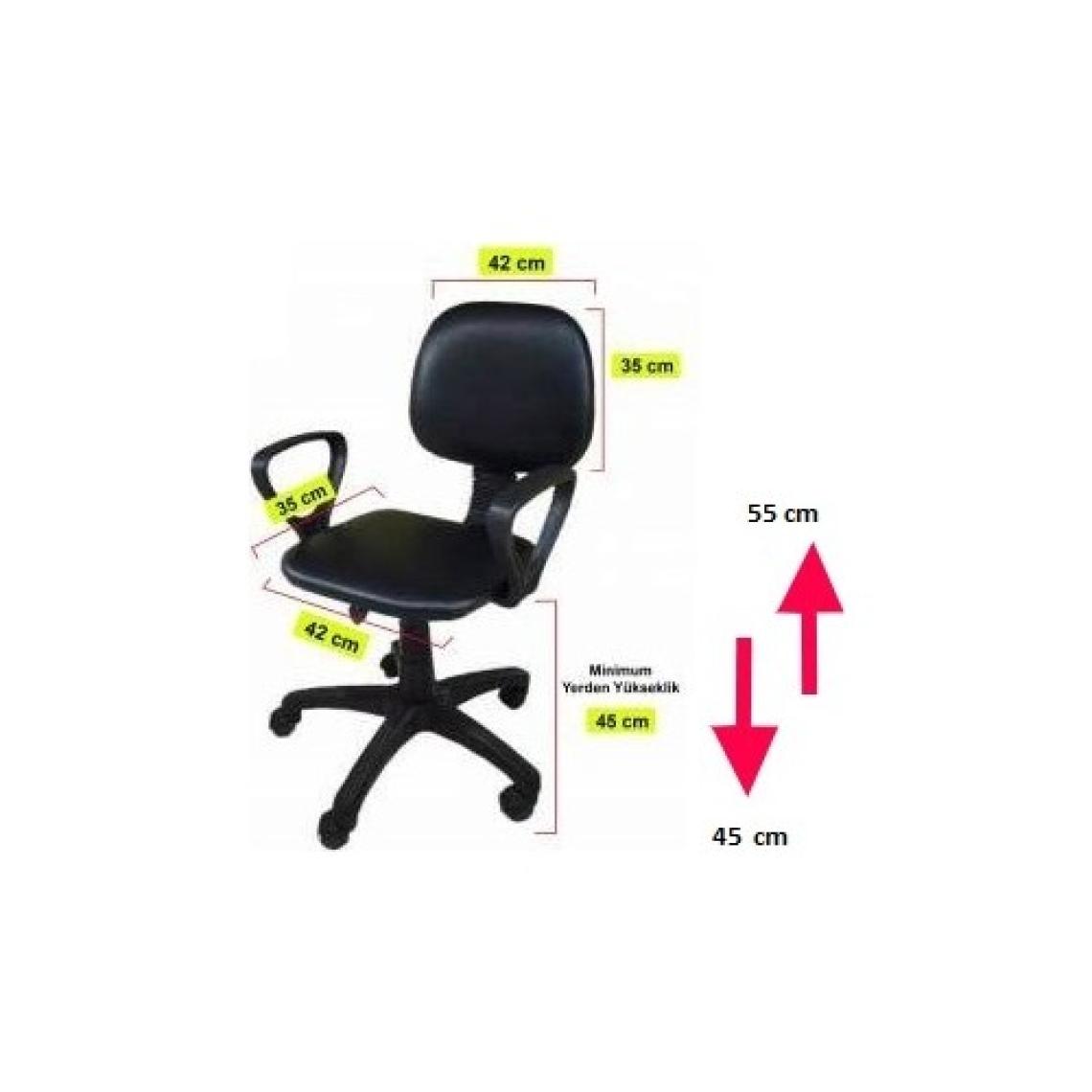 Depolife Çocuk Genç Odası Bilgisayar Ders Çalışma Ofis Koltuğu