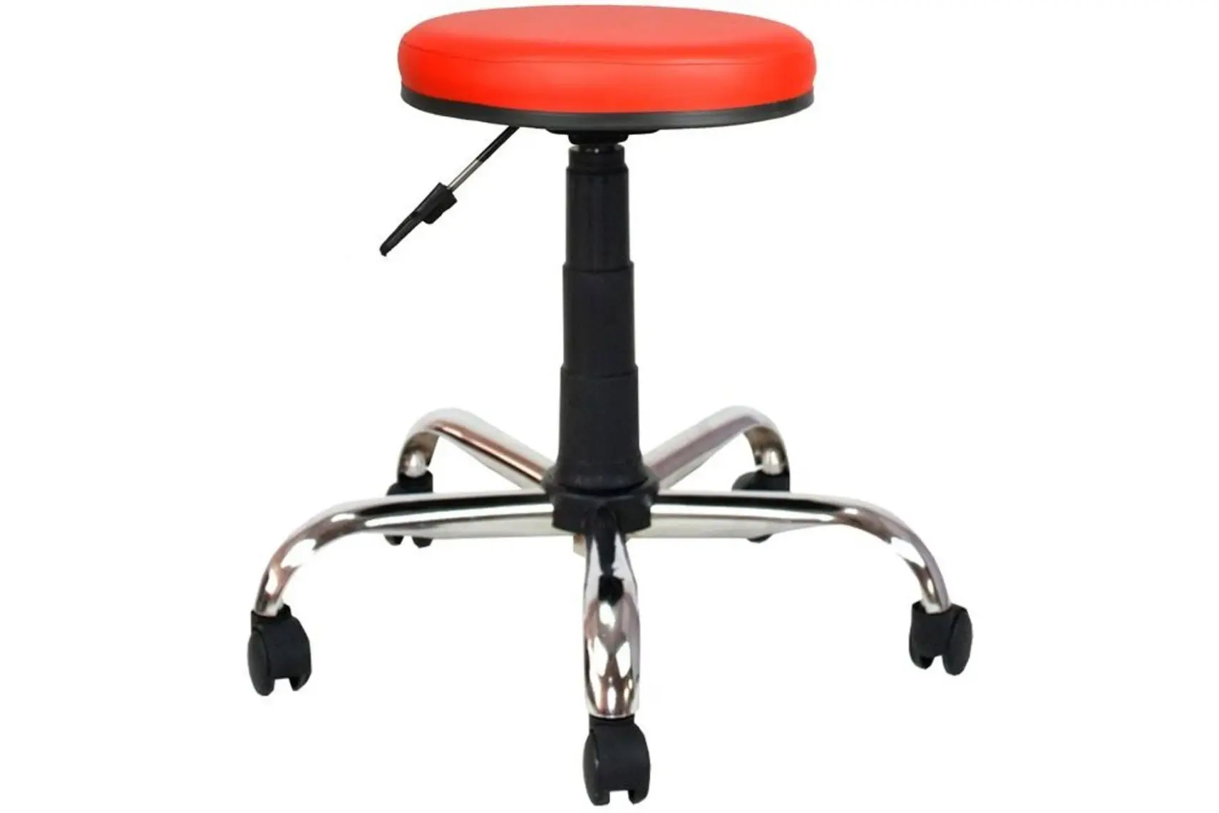 Bürocci Metal Ayaklı Tabure-Kırmızı-2999D0116