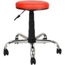 Bürocci Metal Ayaklı Tabure-Kırmızı-2999D0116
