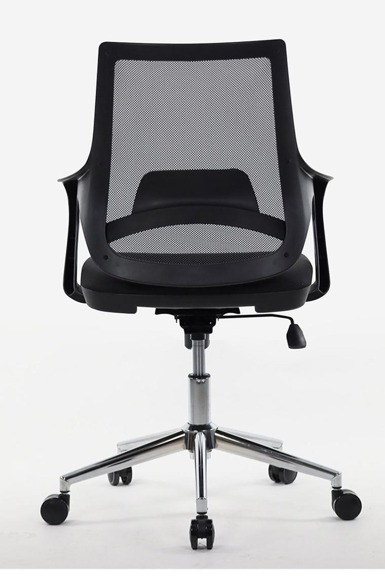 Seduna Skagen Ofis Çalışma Koltuğu Metal Ayaklı Siyah