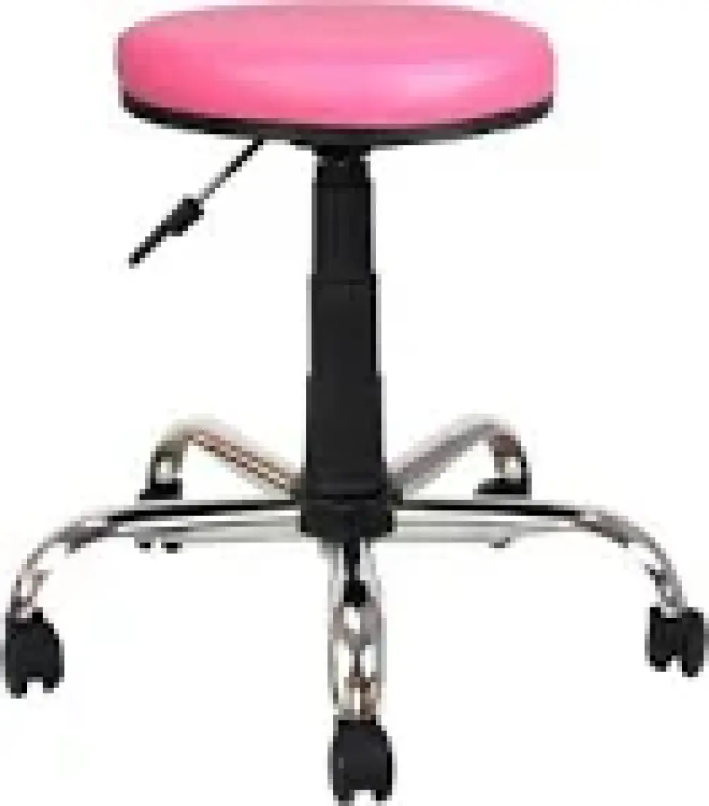 Bürocci Metal Ayaklı Tabure-Pembe-2999D0120