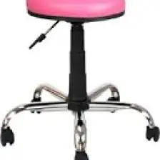Bürocci Metal Ayaklı Tabure-Pembe-2999D0120