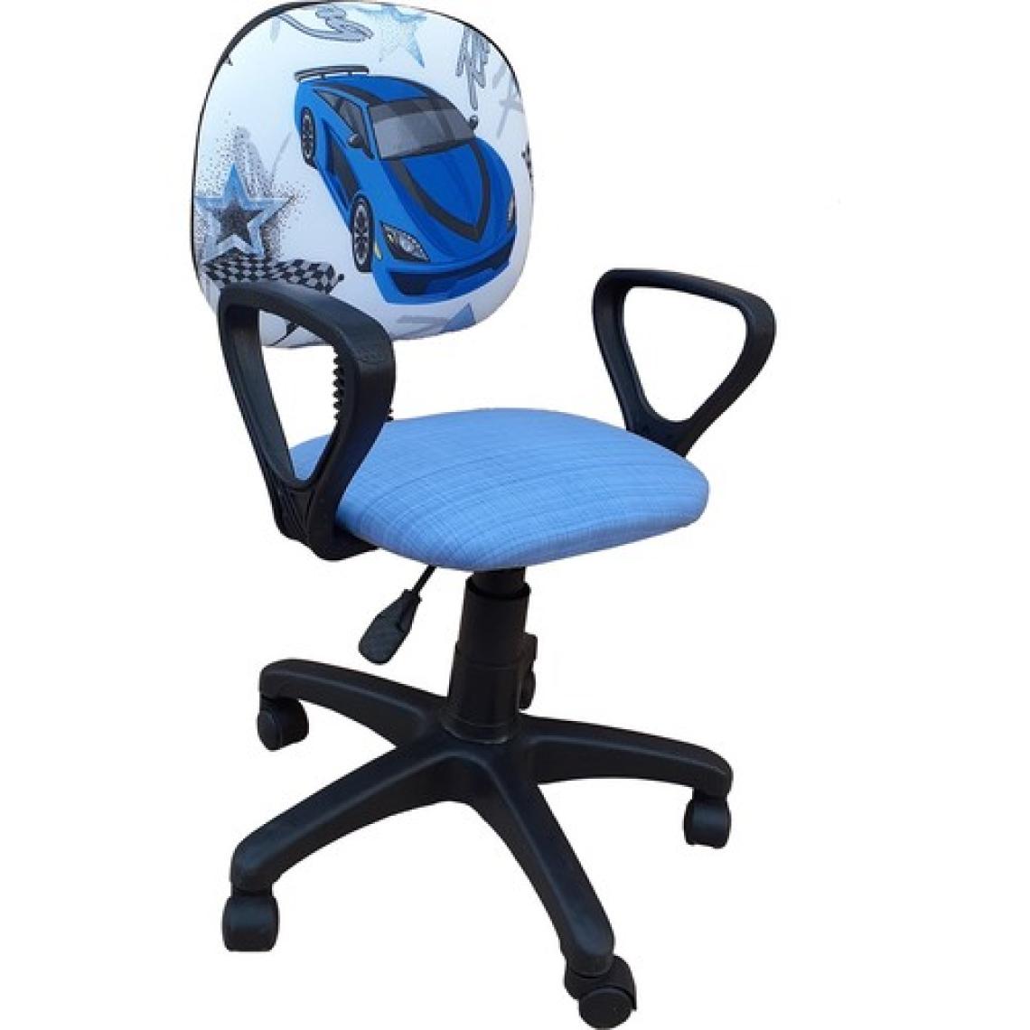 Depolife Çocuk Genç Koltuğu Ralli Araba Desenli Sandalye