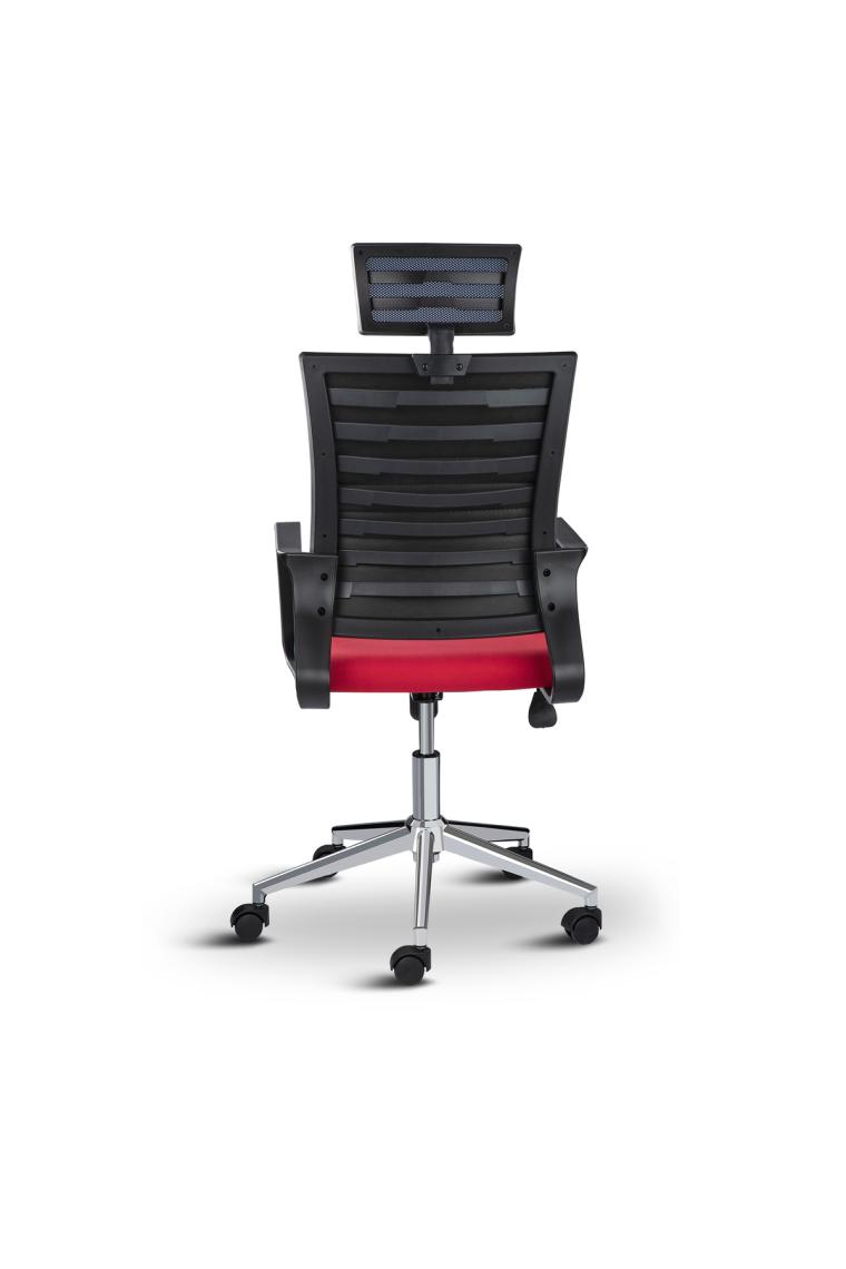 Asbir Mobilya Rigel Başlıklı Metal Ayaklı Çalışma Koltuğu Ofis Sandalyesi