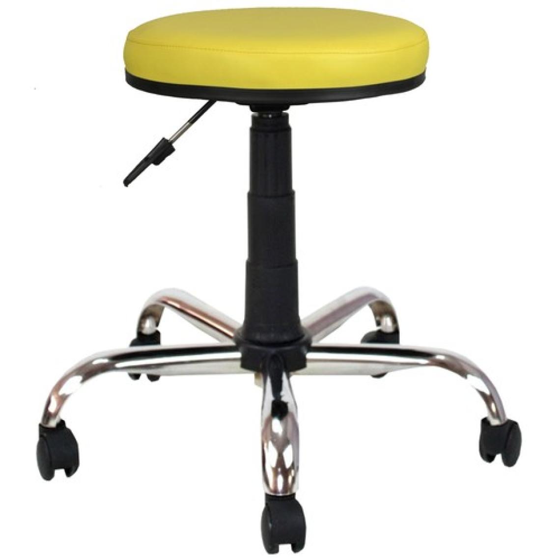 Bürocci Metal Ayaklı Tabure-Sarı-2999D0113