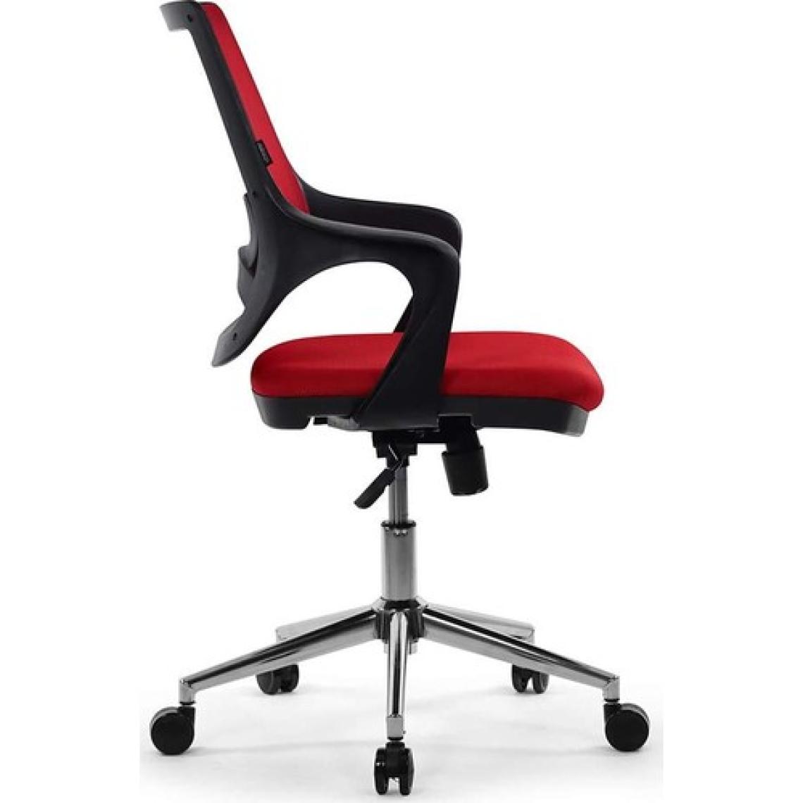 Seduna Skagen Ofis Çalışma Koltuğu Metal Ayaklı Kırmızı