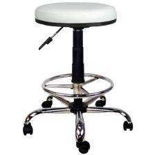 Bürocci Metal Ayaklı Yüksek Tabure-Beyaz-2999T0109