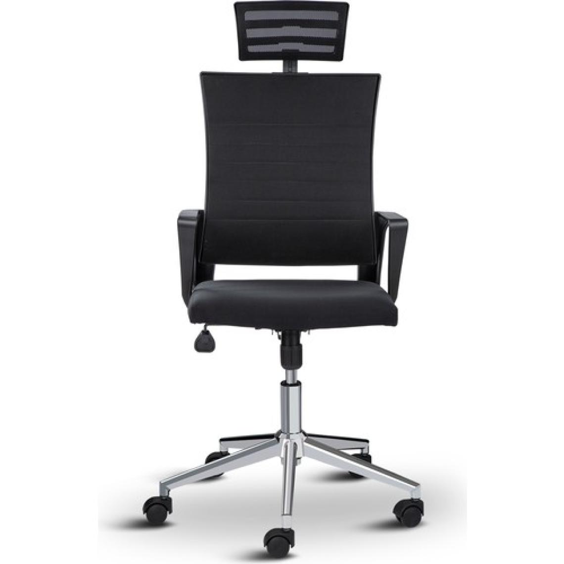 Asbir Mobilya Rigel Başlıklı Metal Ayaklı Çalışma Koltuğu Ofis Sandalyesi