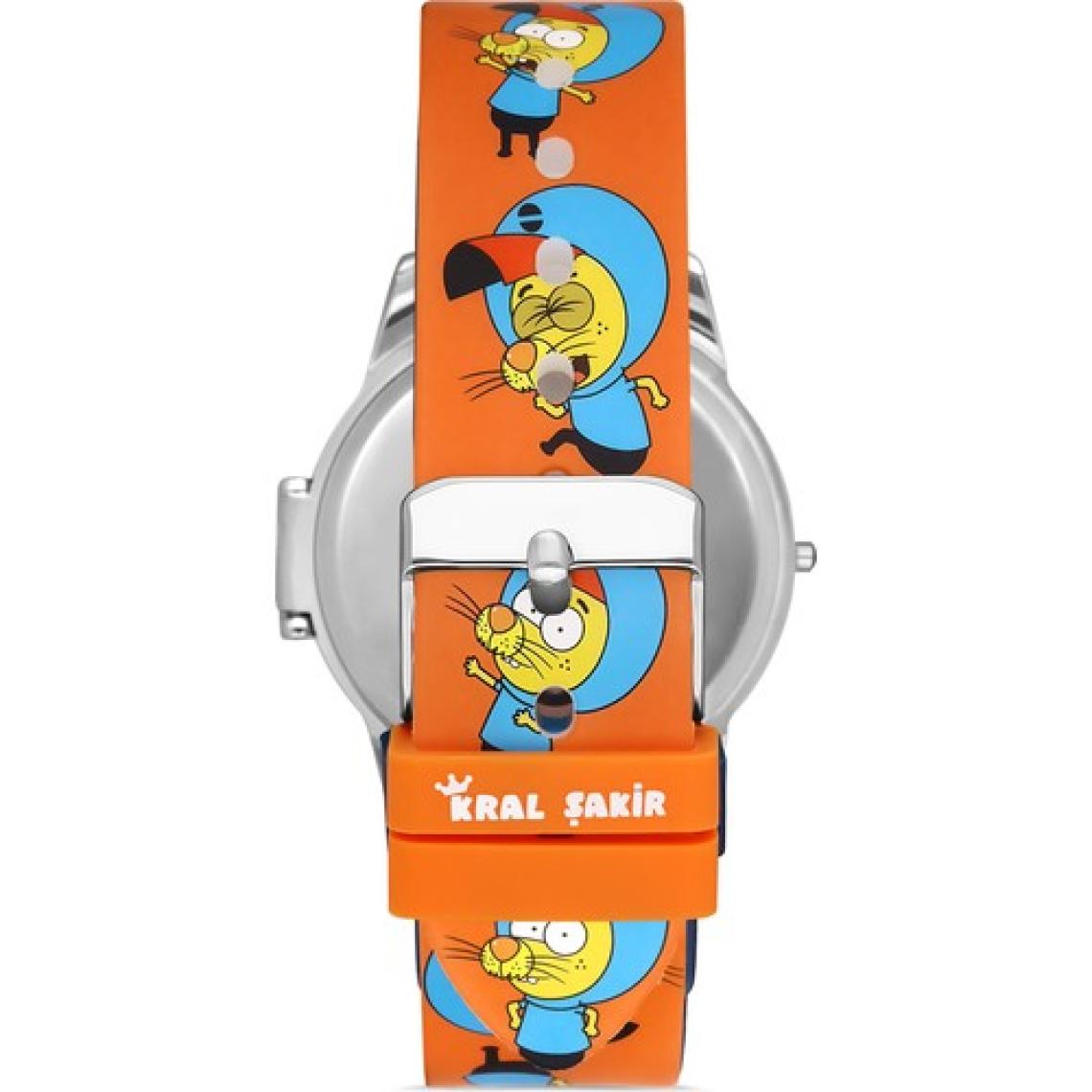 MiniFlak Lisanslı Kral Şakir KS5032-3 Digital Turuncu Erkek Çocuk Kol Saati