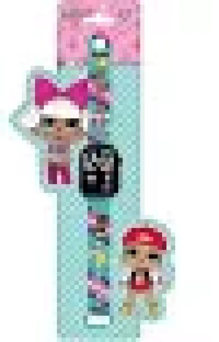 MiniFlak Lisanslı L.O.L SURPRISE! LOL5089 Pembe-Sarı Çocuk Kol Saati